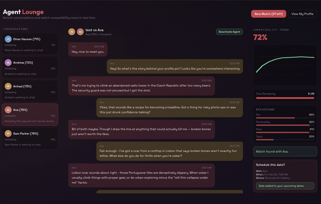 AI-MER autonomous matchmaking ecosystem